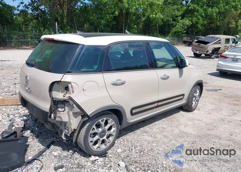2017 Fiat 500L Trekking z USA, uszkodzony, nr VIN ZFBCFADH0HZ038730